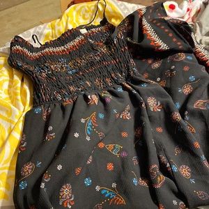 Long hippy styled dress